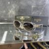 Gucci Oval Şeffaf Çerçeve Çok renkli cam 640