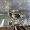 Gucci Oval Şeffaf Çerçeve Çok renkli cam 640