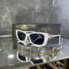 Gucci Beyaz Kare çerçeve Siyah cam 639