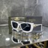 Gucci Beyaz Kare çerçeve Siyah cam 639