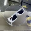 Gucci Beyaz Kare çerçeve Siyah cam 639
