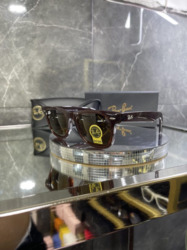 Rayban Wayfarer Kahve çerçeve kahve cam 637