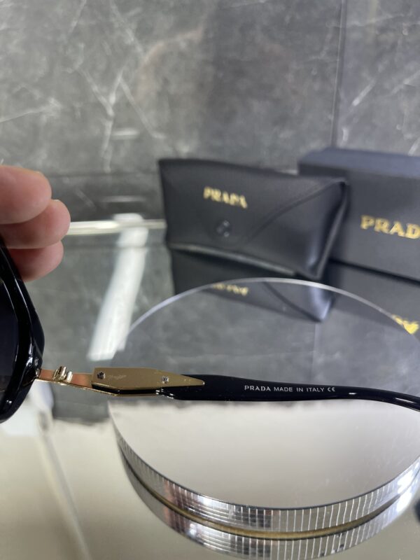 Prada Cat eye Siyah cam gold detay 636