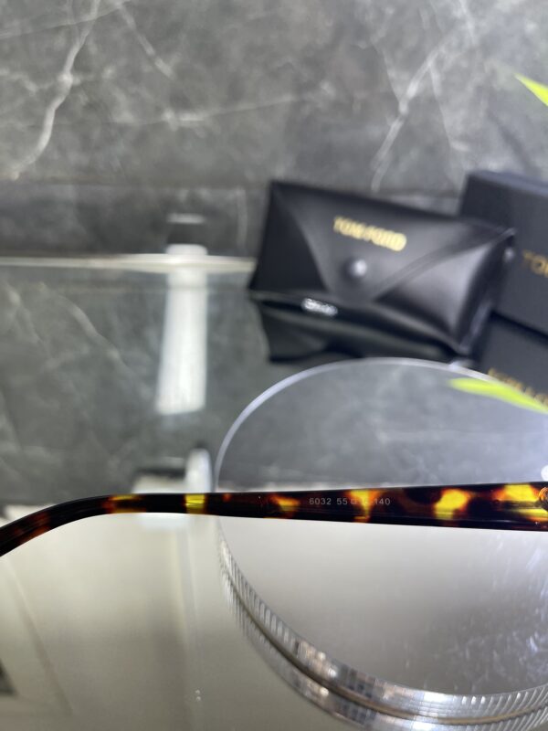 Tomford Cat Eyes Leopar çerçeve kahve cam 661