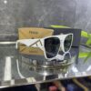 Fendi Beyaz çerçeve siyah cam 651