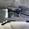 Prada çerçevesiz Siyah cam gold detay 663