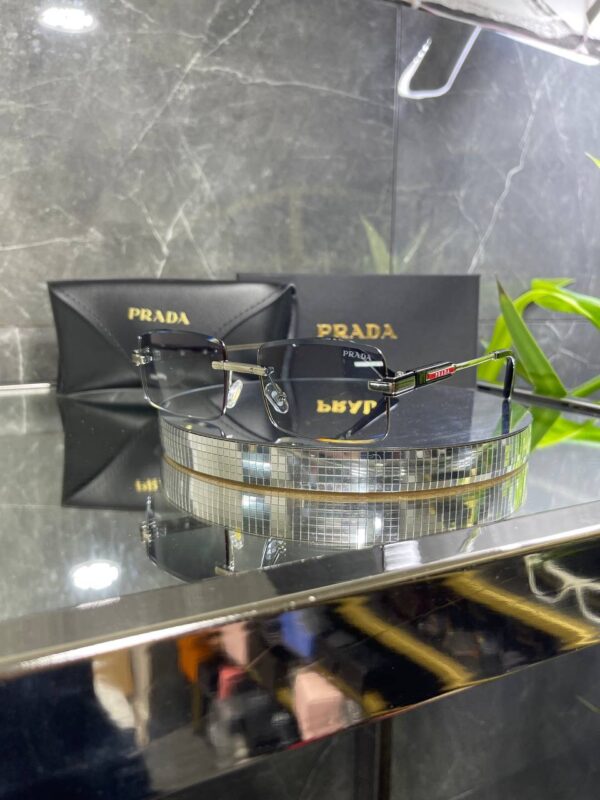 Prada çerçevesiz Mavi cam 662