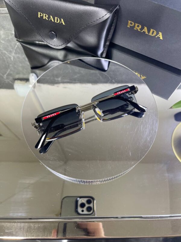 Prada çerçevesiz Mavi cam 662
