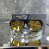 Tomford Geometrik Siyah Çerçeve Sarı cam 672
