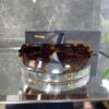 Tomford Geometrik Leopar çerçeve Kahve cam 670