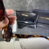 Tomford Geometrik Leopar çerçeve Kahve cam 670