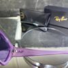 Rayban Zena Lila çerçeve Siyah Cam 676