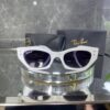 Rayban Zena Beyaz Çerçeve Siyah cam 674