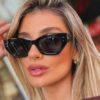 Rayban Zena Siyah Çerçeve Siyah cam 677