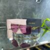 Miu Miu OMU Gold Metal Çerçeve Lila Cam 681