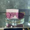 Miu Miu OMU Gold Metal Çerçeve Lila Cam 681