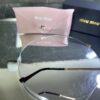 Miu Miu OMU Gold Metal Çerçeve Kahve Cam 680