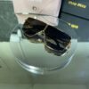 Miu Miu OMU Gold Metal Çerçeve Kahve Cam 680