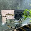 Miu Miu Geometrik Degrade Siyah cam Leopar detay 686