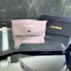 Miu Miu Geometrik Degrade Siyah cam Leopar detay 686