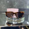 Miu Miu Leopar çerçeve Kahve Cam 683