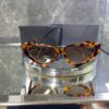 Valentino Üçgen Leopar Kemik Çerçeve Kahve cam 720