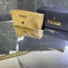 Fendi Geometrik Gold Detay Siyah cam 719