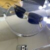 Fendi Geometrik Gold Detay Siyah cam 719