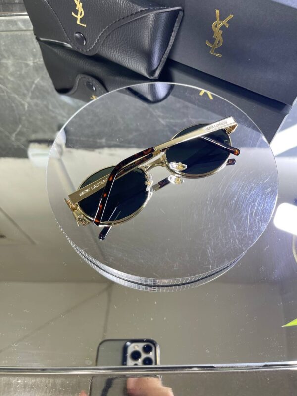 Yvesaintlaurent Ovla Metal Çerçeve Yeşil cam 724