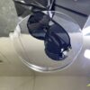 Tomford Oval Siyah Cam Siyah çerçeve 726