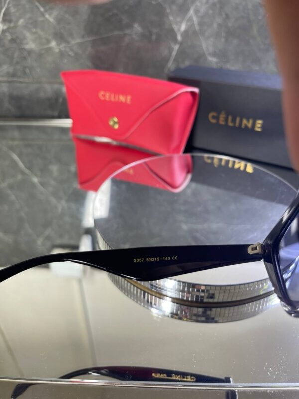 Celine Cat Siyah çerçeve Siyah Cam 727