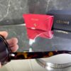 Celine Triomphe Leopar çerçeve Siyah cam 731