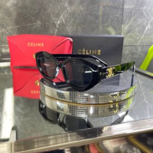 IMG_1581 Celine Triomphe Siyah çerçeve Siyah cam 729