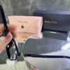 Miu Miu Geometrik Siyah kemik çerçeve Siyah degrade cam 741