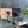 Miu Miu Metal Geometrik Çerçeve Kahve cam 734