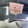 Miu Miu Metal Geometrik Çerçeve Kahve cam 734