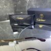 Cartier Çerçevesiz Kahve cam Gold Detay 756
