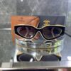 Chanel Geometrik Kemik Siyah Çerçeve Bej Detay 754