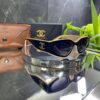 Chanel Geometrik Kemik Siyah Çerçeve Bej Detay 754