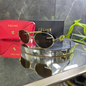 IMG_1766 Celine Oval Metal Kahve cam 753