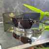 Gucci Leopar kemik çerçeve Kahve cam 764
