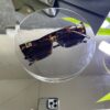 Gucci Leopar kemik çerçeve Kahve cam 764