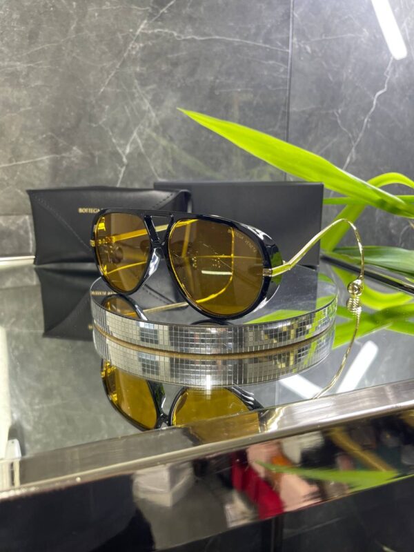 BOTTEGA VENETA BV1273S 003 Sarı cam 768